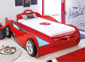 CARBED Кровать-машина Coupe с выдвижной кроватью Red 20.03.1306.00 в Казани - kazan.katalogmebeli.com | фото