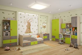Детская комната Пуговка в Казани - kazan.katalogmebeli.com | фото