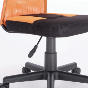 Кресло компактное BRABIX Smart MG-313 (черный, оранжевый) в Казани - kazan.katalogmebeli.com | фото 5