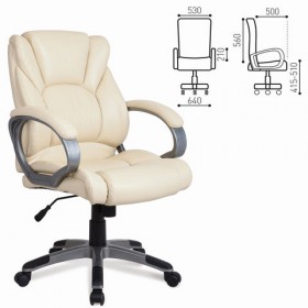 Кресло офисное BRABIX Eldorado EX-504 (бежевый) в Казани - kazan.katalogmebeli.com | фото