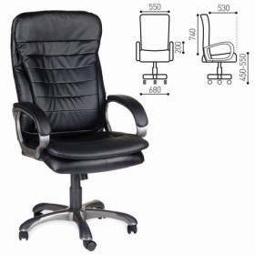 Кресло офисное BRABIX Omega EX-589 (черное) в Казани - kazan.katalogmebeli.com | фото