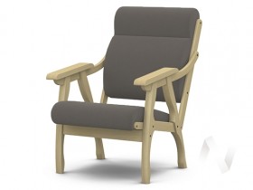 Кресло Вега-10 (бесцветный лак/ULTRA STONE) в Казани - kazan.katalogmebeli.com | фото