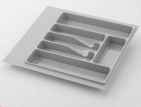 Вкладыш для кухонных принадлежностей, серый, Volpato 300 мм в Казани - kazan.katalogmebeli.com | фото