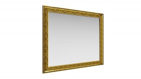 Зеркало навесное "Айрум"/(дуб кальяри / профиль: золото с орнаментом) в Казани - kazan.katalogmebeli.com | фото